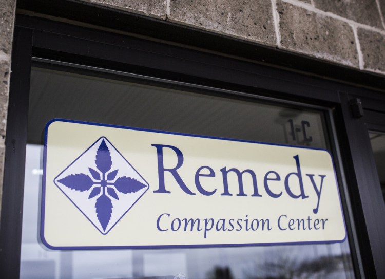 The Remedy Compassion Center in Auburn. Whitney Hayward/Staff Photographer