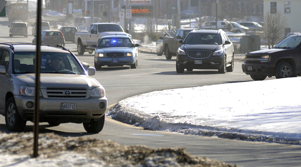 The Augusta Police Department plans to step up enforcement of traffic laws at Cony Circle and Memorial Circle to slow drivers and help pedestrians.