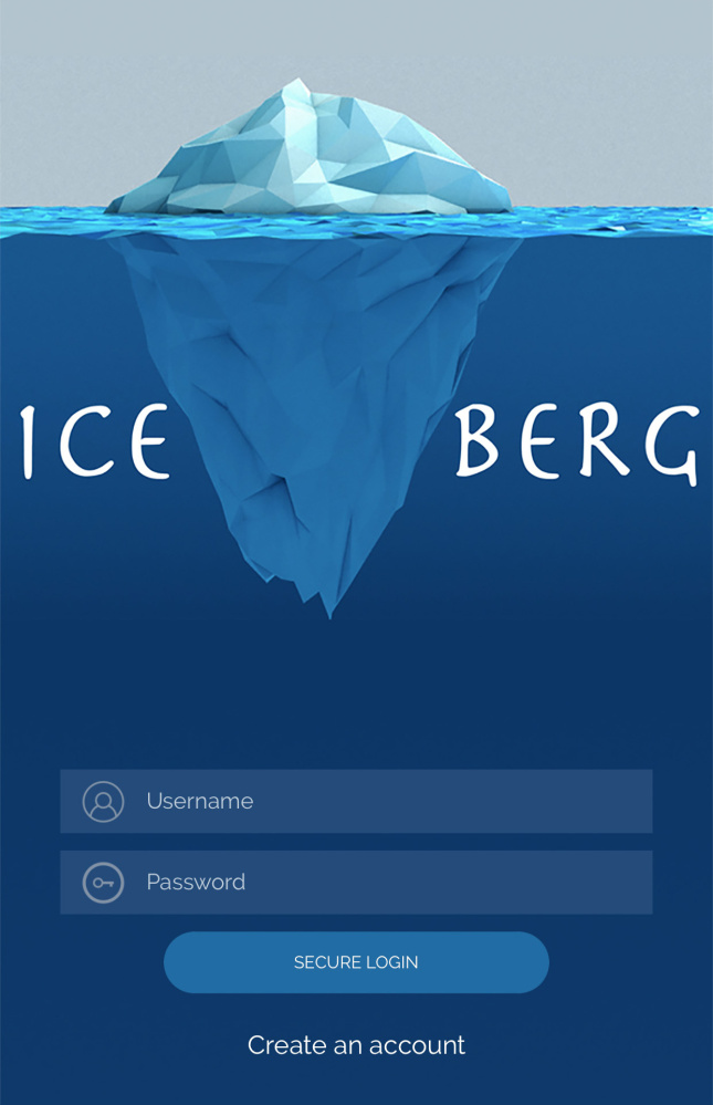 Ice-Berg allows users to link up to six social media accounts.