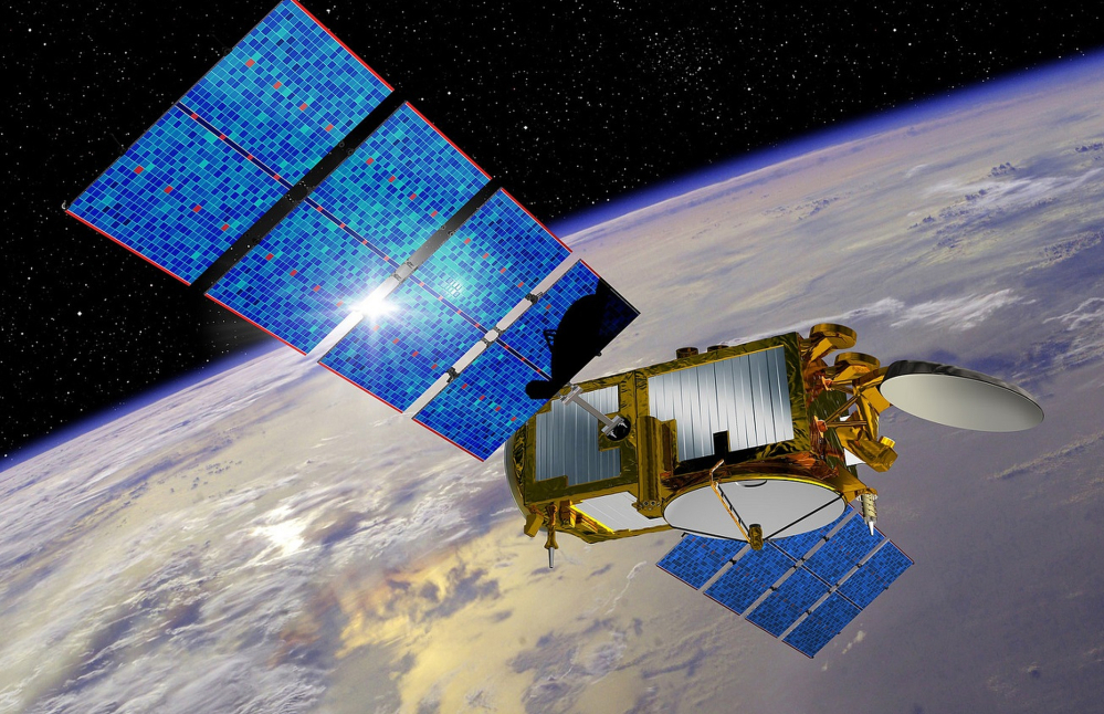 This artist’s rendering provided by NASA shows the Jason-3 satellite, the latest in a series of U.S.-European satellites designed to detect ocean events such as El Nino.