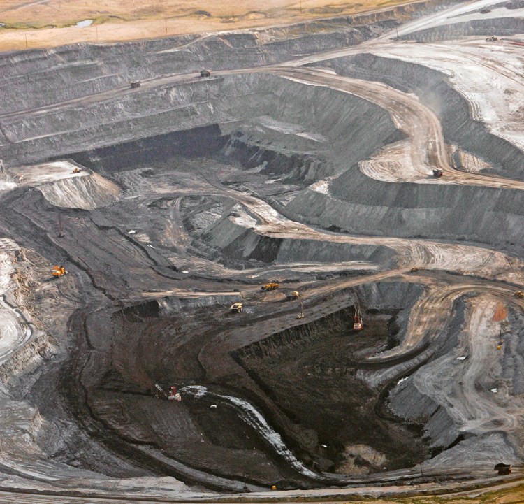 A 2006 photo of a coal mine in northeast Wyoming near Gillette, Wyo. The Associated Press