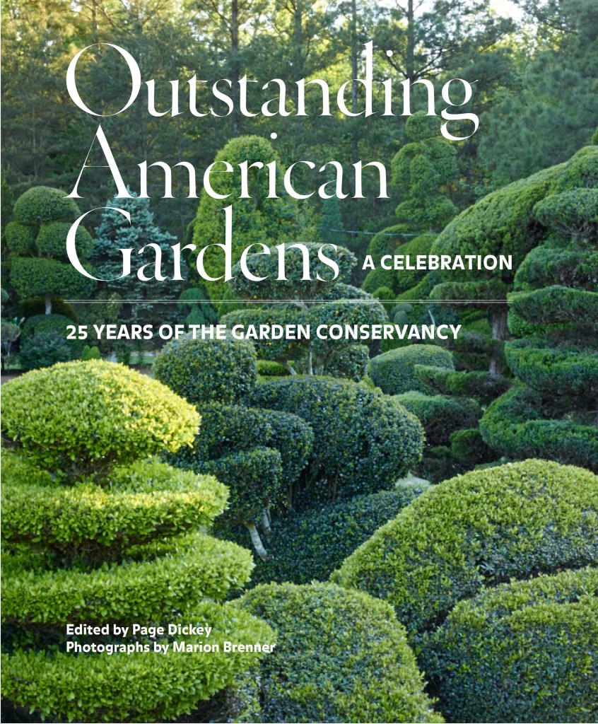 "Outstanding American Gardens" celebrates 25 years of The Garden Conservancy. Pictured on the cover is the Pearl Fryar Topiary Garden in Bishopville, South Carolina.
Courtesy photo