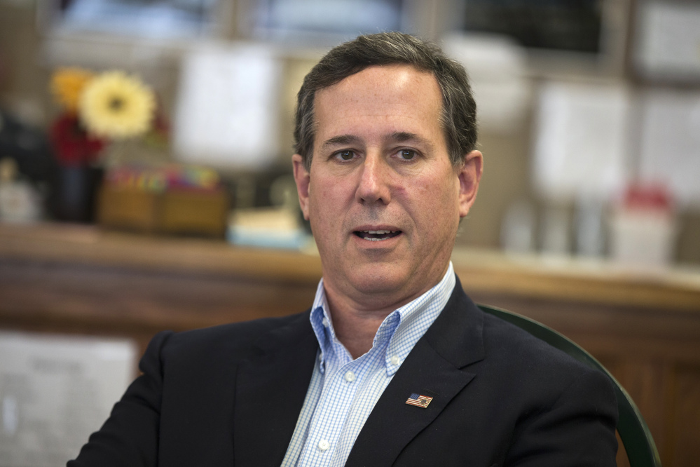 Former Pennsylvania Sen. Rick Santorum said Wednesday that he is suspending his second bid for the White House.