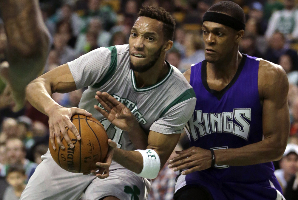 Evan Turner, left, signed a four-year deal with the Portland Trail Blazers on Friday.