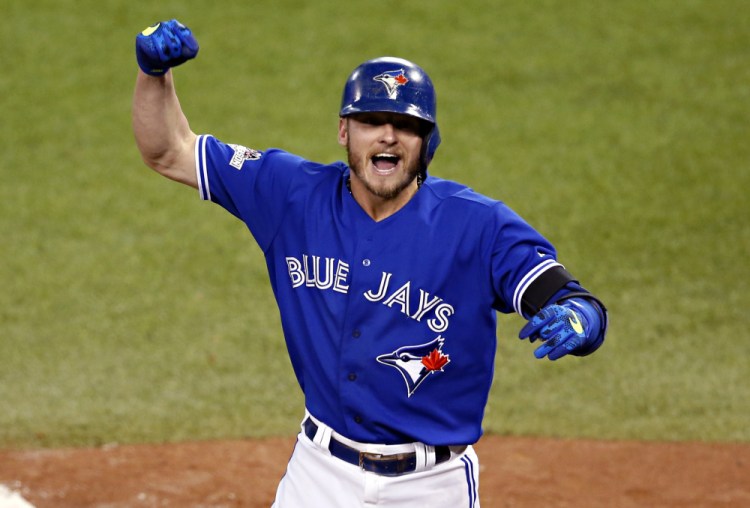 Josh Donaldson was the American League MVP last season, leading the majors with 122 runs scored. He also hit 41 home runs with an AL-best 123 RBI for the Blue Jays.