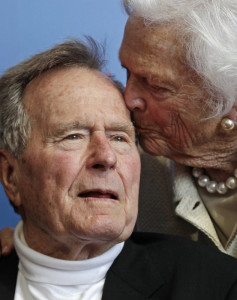 George and Barbara Bush have been married for 71 years.