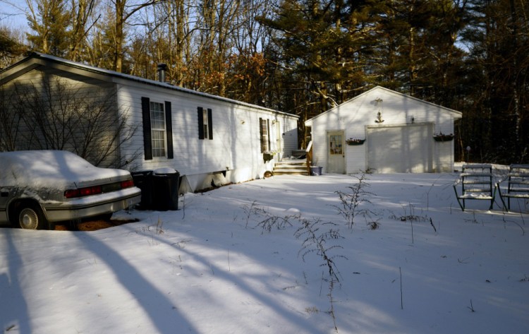Lucie McNulty moved to a modest home on Atkins Lane in Wells in 2001. Photo by Shawn Patrick Ouellette/Staff Photographer