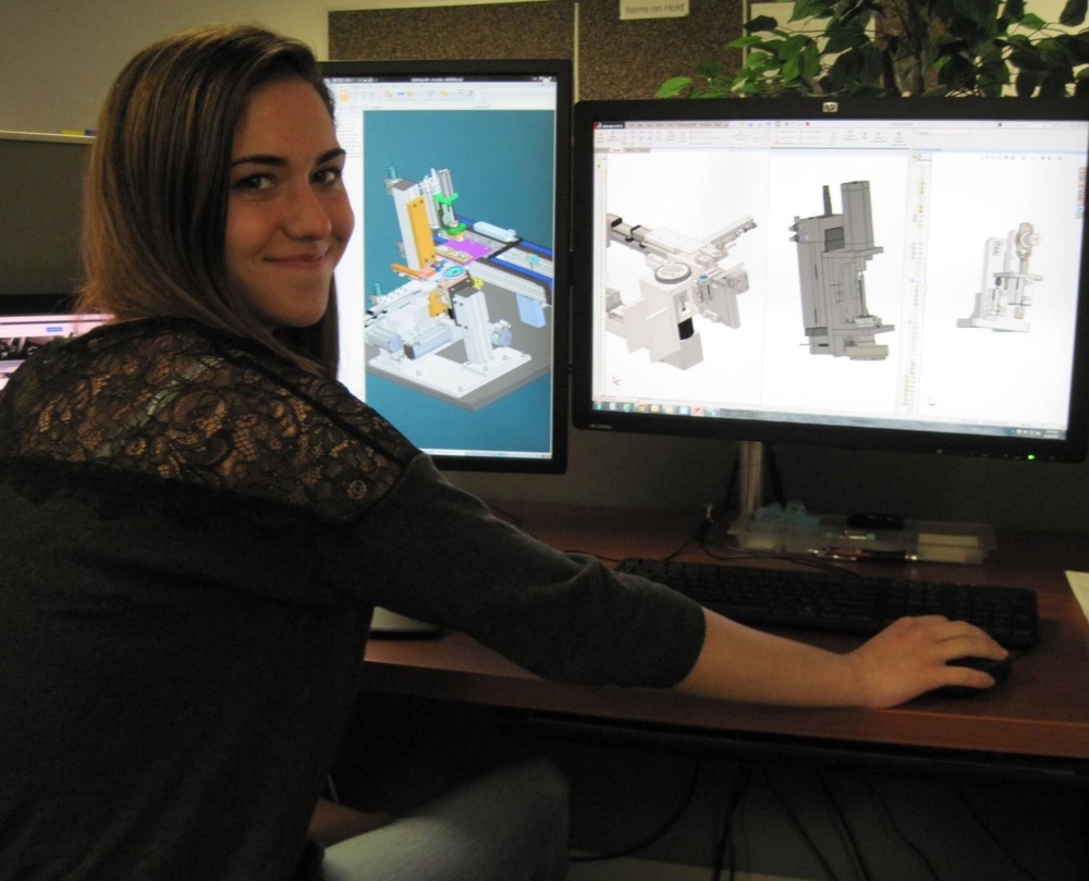 Lily Williams, a senior in the Biddeford Regional Center of Technology’s engineering and architectural design class, has been named a candidate for the prestigious U.S. Presidential Scholars Program.