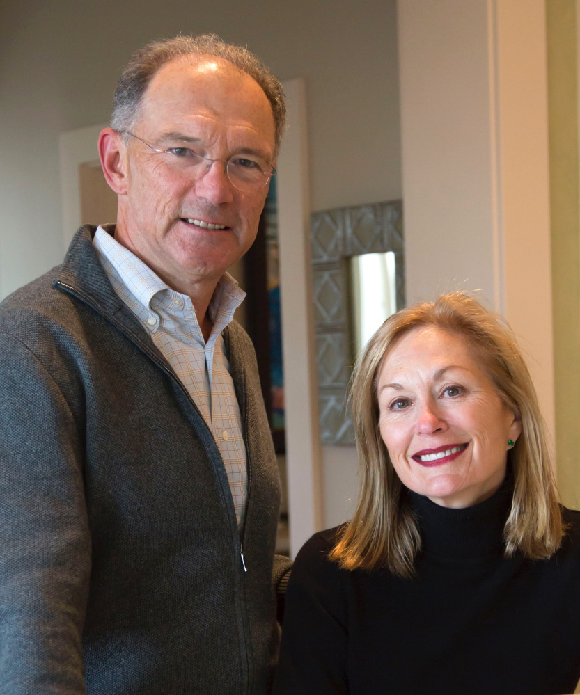 David and Barbara Roux will fund a center for environmental studies at Bowdoin College with classrooms, laboratories, faculty offices and an auditorium.