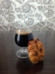 Pumpkin chocolate chip cookies paired with beer. Testers found the flavors of beer mingled well with the sugar, butter and spices in the cookies. Dave Patterson