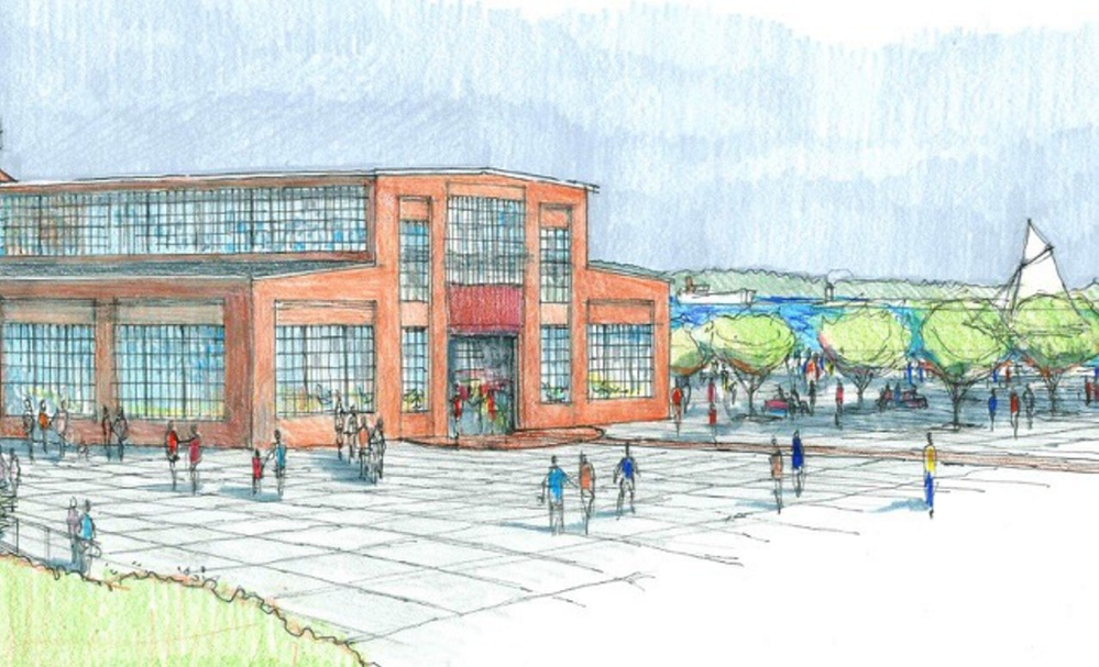 A concept drawing of the Portland Co. complex rehabilitation.