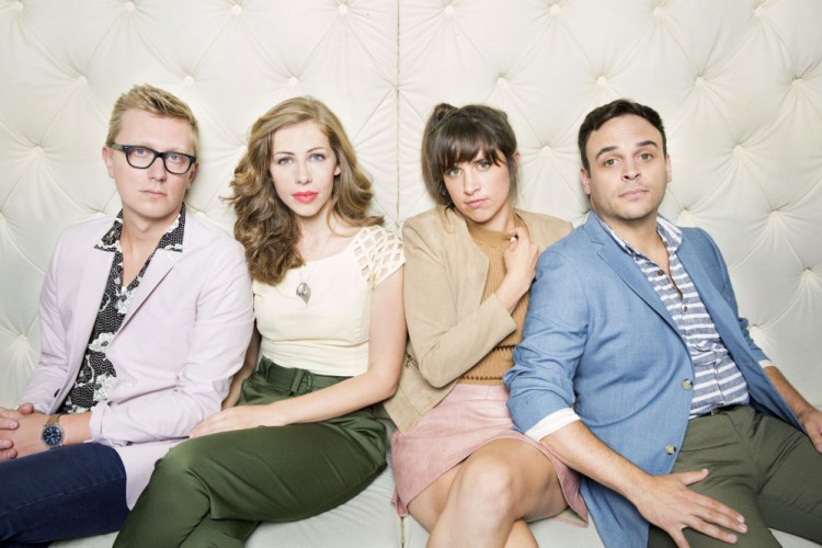 Lake Street Dive is, from left, Mike Olson, Rachael Price, Bridget Kearney and Mike Calabrese.