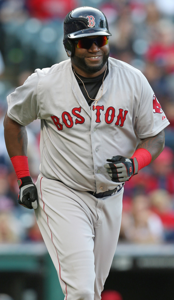 David Ortiz of the Boston Red Sox hopes to remain with the team in some capacity when his playing days are finished following this season.Until then, hit away.
