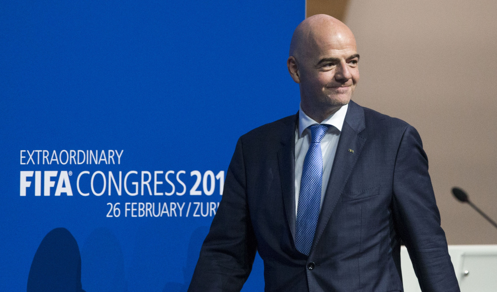 Gianni Infantino was not considered the favorite when voting began Friday for FIFA president, but held a slim lead after the first ballot and pulled away on the second.
