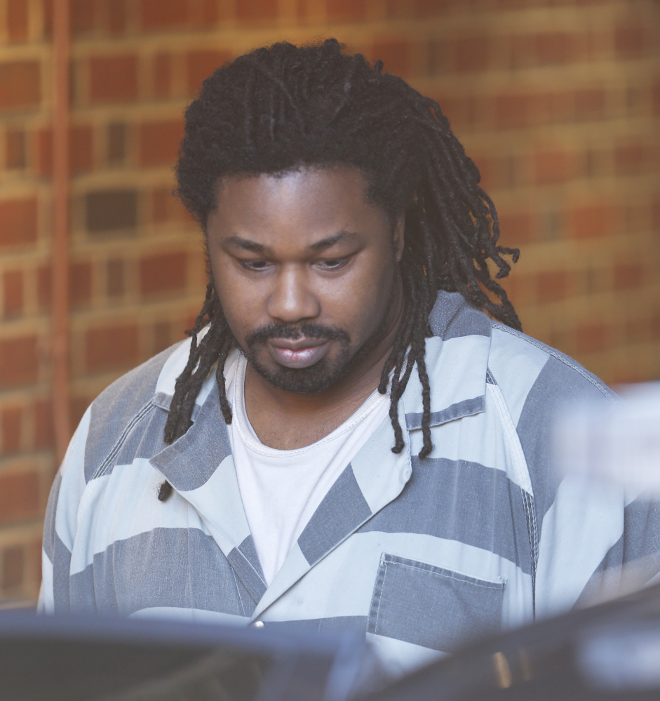 This Monday Dec. 7, 2015 file photo shows Jesse Matthew Jr. as he is led out of the Albemarle Circuit Court building.
