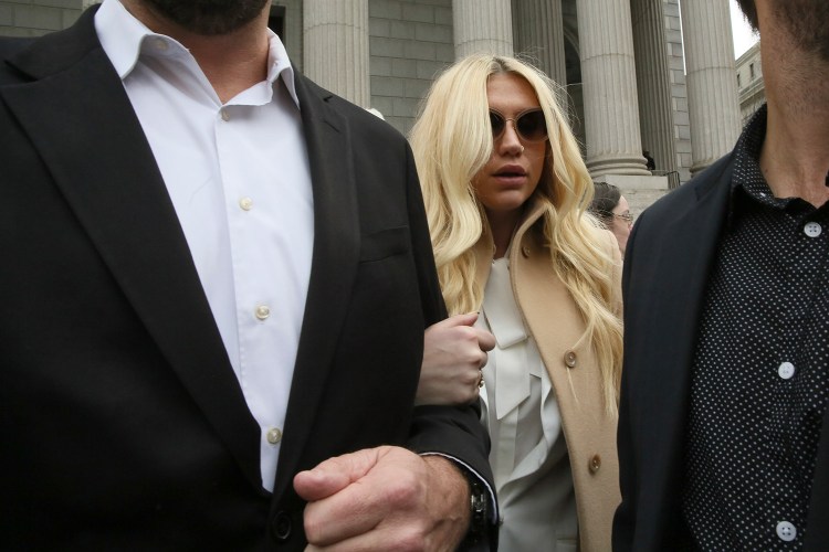 Pop star Kesha leaves the New York Supreme Court  on Friday. Kesha is fighting to wrest her career away from a hitmaker she says drugged, sexually abused and psychologically tormented her – and who still has exclusive rights to make records with her. Producer Dr. Luke says the singer is slinging falsehoods and ruining his reputation to try to weasel out of her recording contract and strike a new deal.