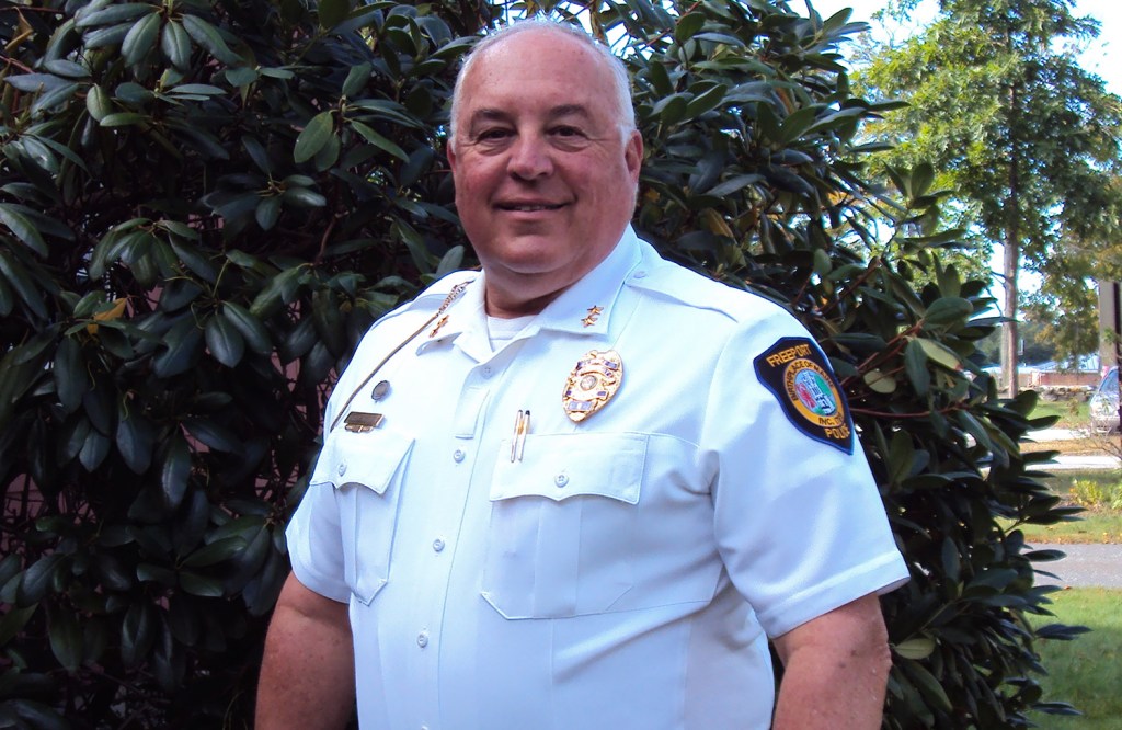 Freeport Police Chief Jerry Schofield