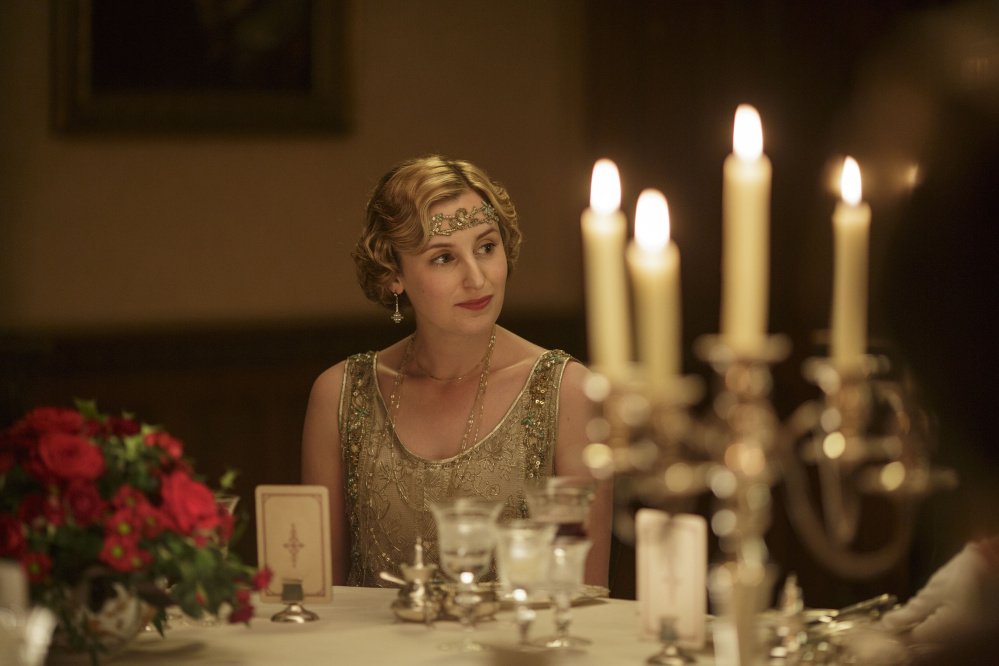 Laura Carmichael as Lady Edith.