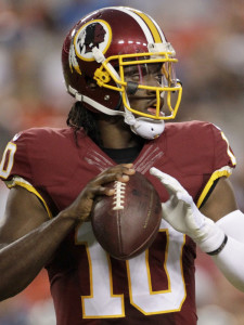 Robert Griffin III, once thought to be the future as quarterback for Washington, was released by the team to clear salary-cap space.