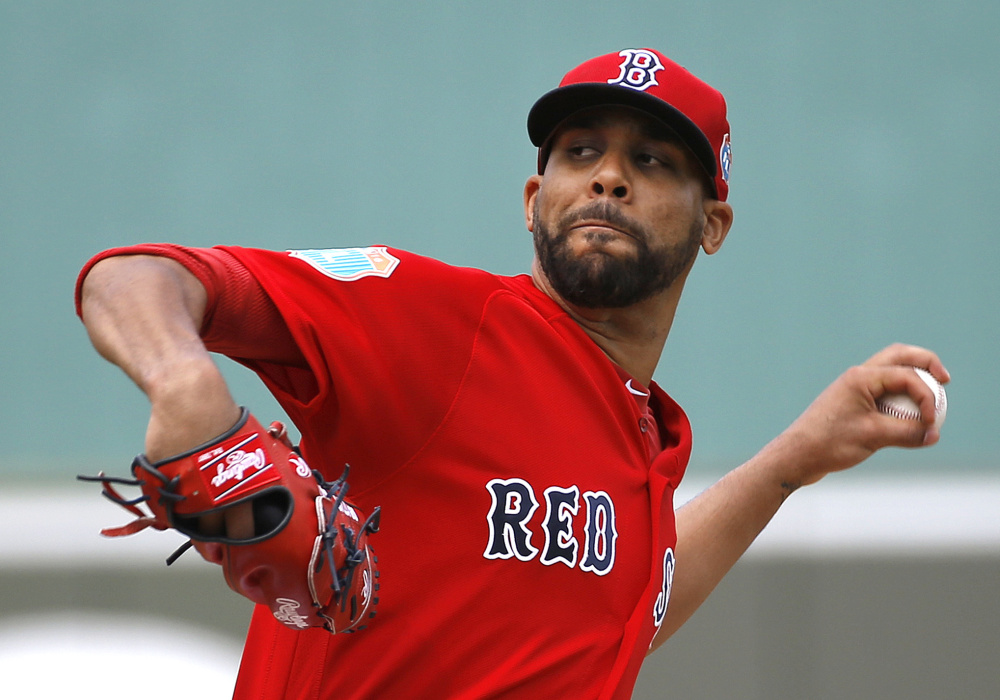 David Price threw 53 pitches over three innings in his first game with the Boston Red Sox, and is expected to be allowed to throw up to 70 pitches in his next appearance.