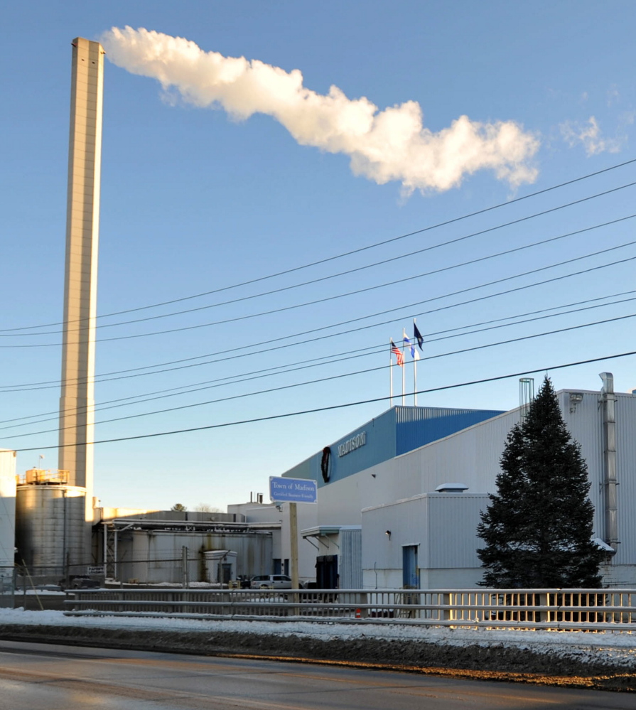 The shutdown of the paper mill in Madison is expected to reverberate throughout the Somerset County town of about 4,800 people.