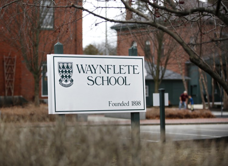 Waynflete School’s response to two students’ deaths has won praise from suicide prevention experts. 
Derek Davis/Staff Photographer