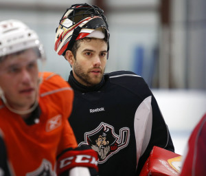 In his third year as a goalie for the Portland Pirates, Mike McKenna has made a point of embracing the city’s wealth of dine-out options.