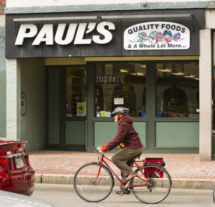 The Congress Street building that houses Paul’s Food Center has been sold and the grocery store is expected to close in about three weeks.