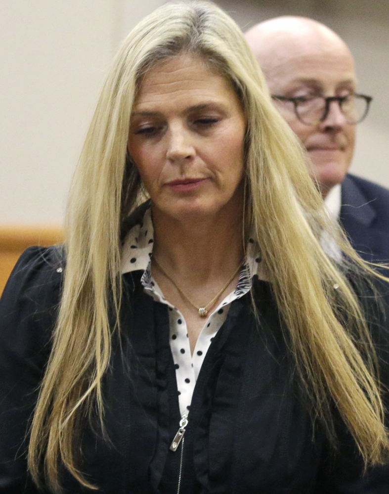 Olympic gold-medal skier Picabo Street leaves court in Park City, Utah, in February. Prosecutors have moved to drop charges against her.
