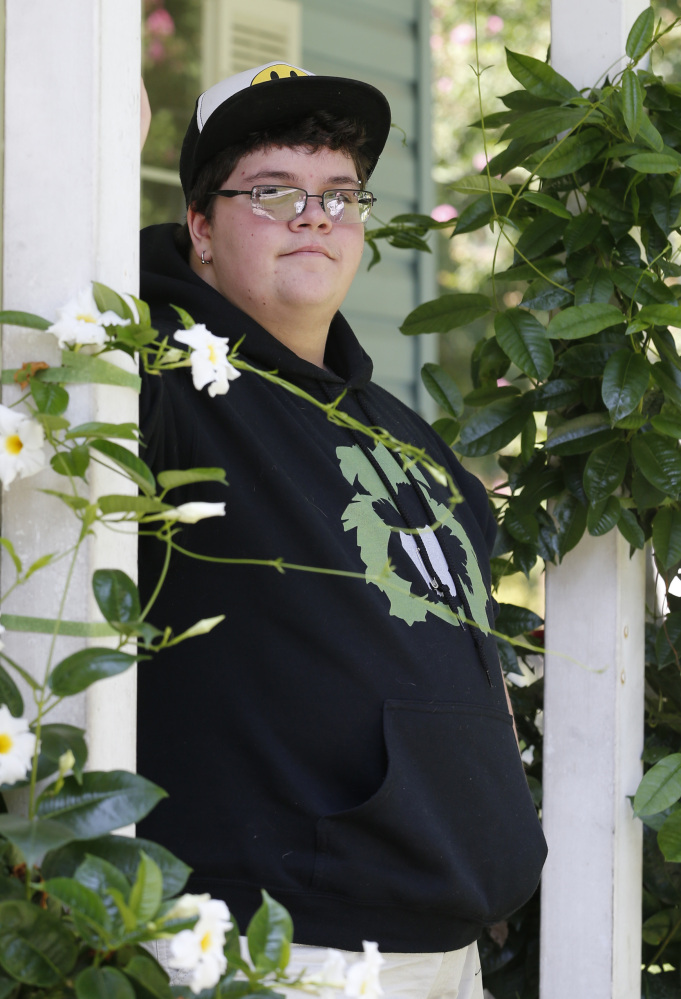 Gavin Grimm of Gloucester, Va., who was born female but identifies as male, says it's discriminatory to make him use the girls' room or a unisex restroom. "I did not set out to make waves – I set out to use the bathroom," he said.