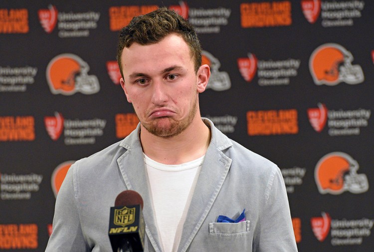 Johnny Manziel faces an uncertain future in the NFL and potential criminal charges in Texas following a domestic violence incident. The Associated Press