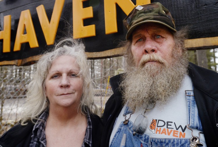 Bob and Julie Miner, owners of DEW Haven in Mount Vernon.