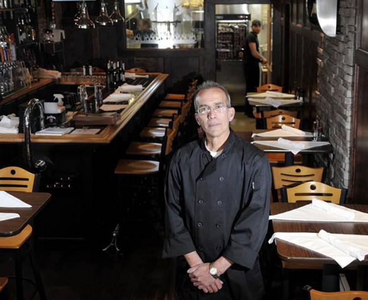 The city of Gardiner sued Peter Powers for failing to repay a $40,000 business loan that helped him open Alex Parker's Steakhouse, above, in late 2012. It closed in November 2014.