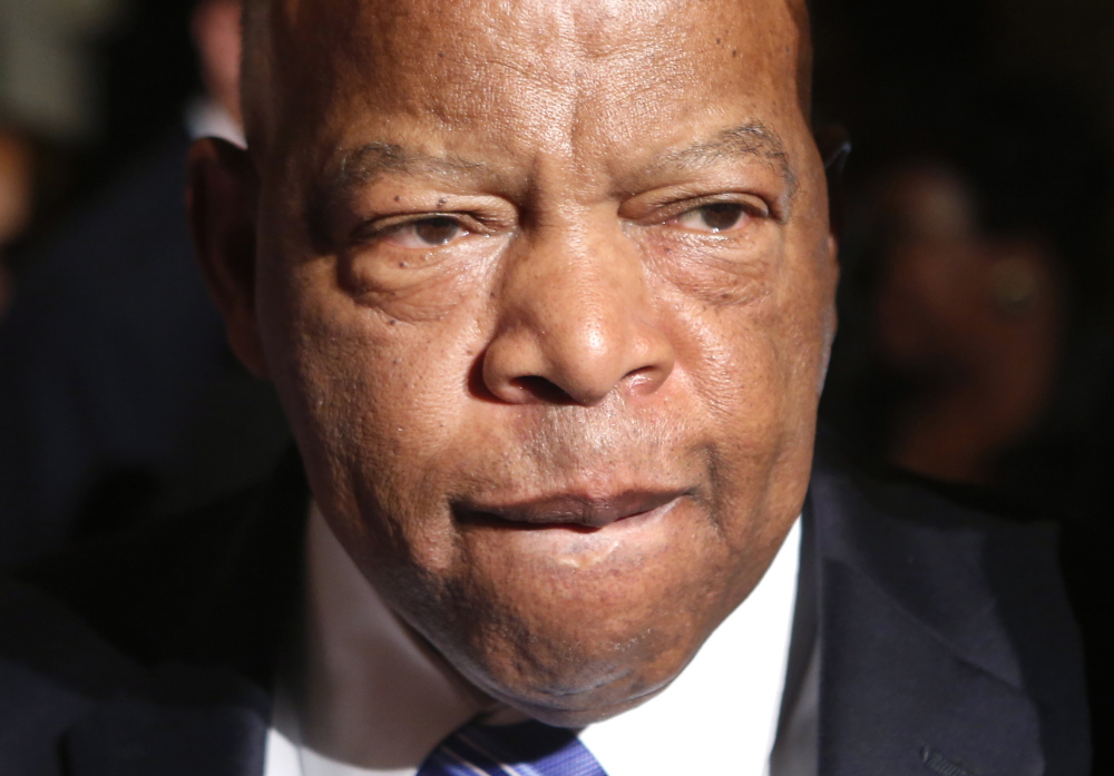 U.S. Rep. John Lewis, D-Ga., delivered the 2016 commencement address at Bates College in Lewiston.