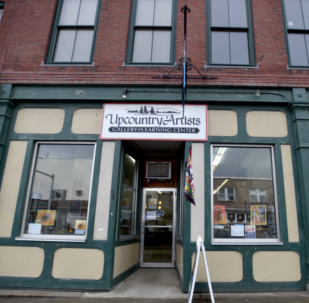 Upcountry Artists Gallery & Learning Center, seen Friday in Farmington, plans to close at the end of April.