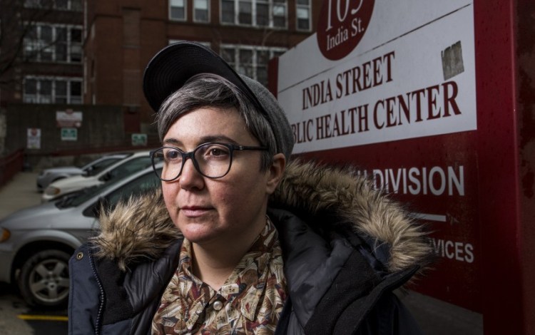 Ann Spencer of Portland, a volunteer at the India Street health clinic, says ending programs and displacing patients "is dubious and dangerous."