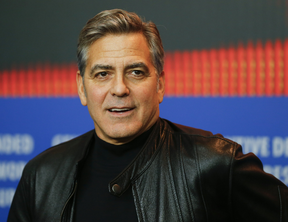 Over the weekend, George Clooney hosted two fundraisers in California on behalf of Democratic presidential candidate Hillary Clinton.