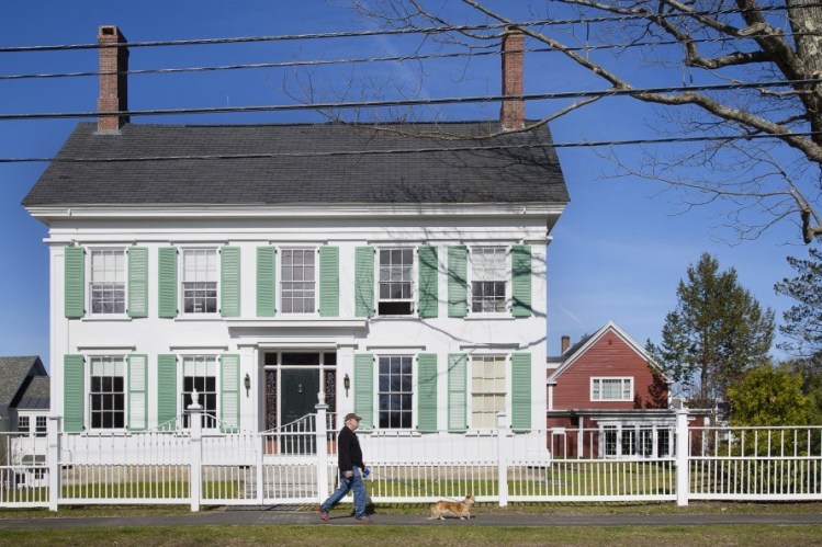 The Stowe House, at 63 Federal St. in Brunswick, has been restored by Bowdoin College, which has owned the site since 2001.