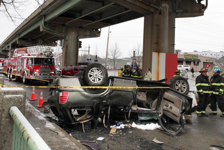 Melissa Medina has not been cited for any traffic violations, but a new 11-page report offers insight into how her 2003 Mercury Mountaineer plummeted off the Route 1 viaduct in Bath.
