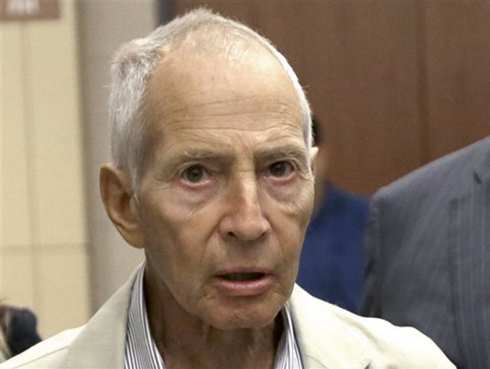 New York City real estate heir Robert Durst has insisted he is innocent in the death of Susan Berman.