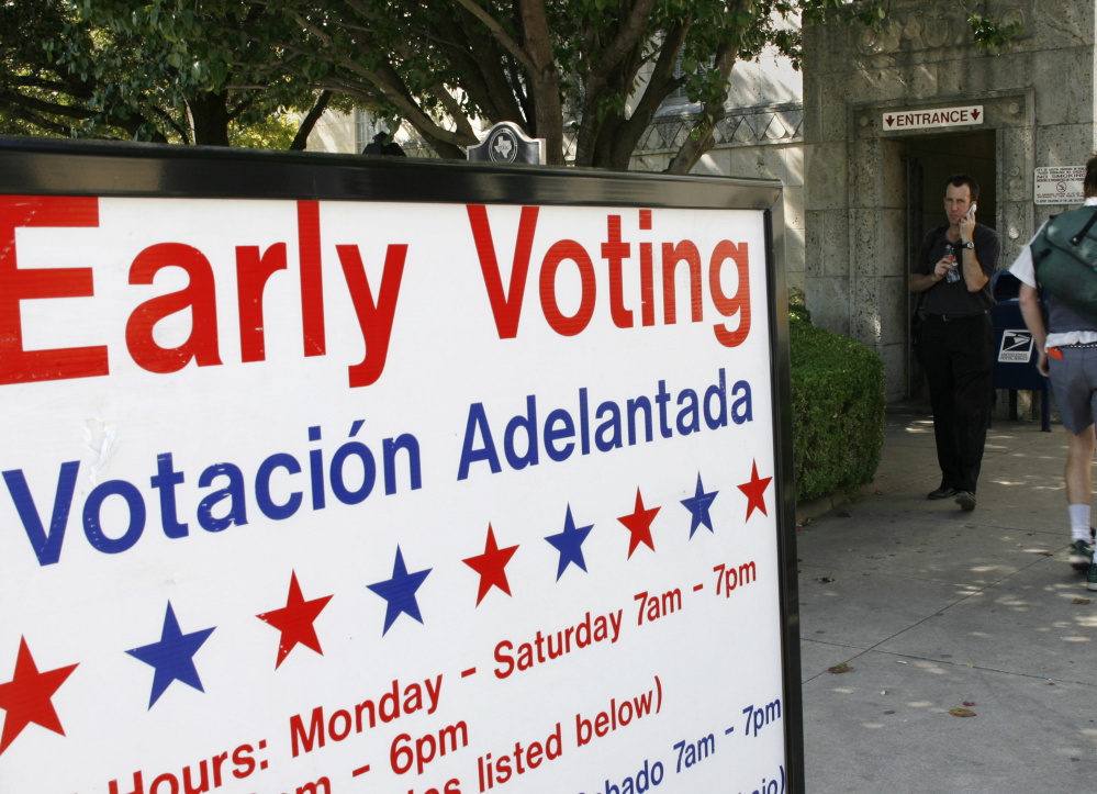 The challengers of the Texas voter-ID law say it's needless and discriminates against minorities and non-English speakers.