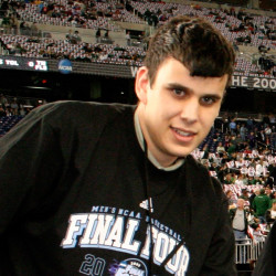 Josh Titus attended a 2009 men's NCAA Final Four game in Detroit.