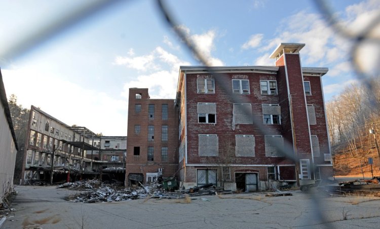 The town of Wilton has been granted $200,000 from the U.S. Environmental Protection Agency to help clean up the Forster Mill on Depot Street. Michael G. Seamans/Staff Photographer