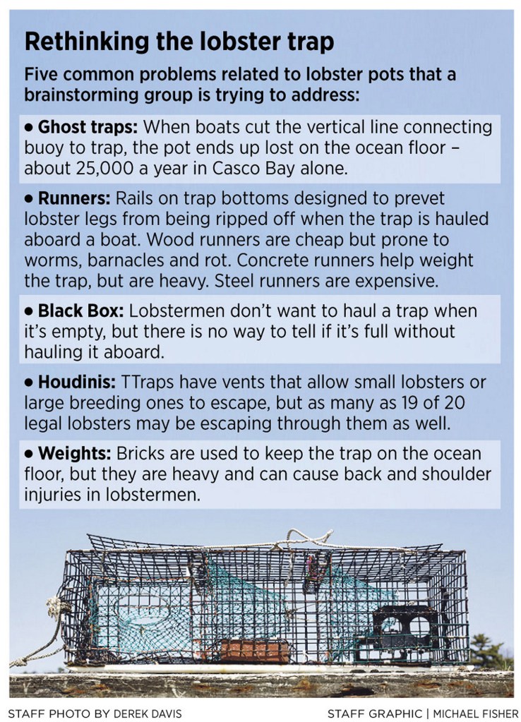 At 'Lobster Hack,' crowd takes in-depth look at building a better lobster  trap