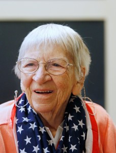 Florence Link, a resident at the Maine Veteran's Home in Scarborough, remembers her service with the Navy Waves during WWII. 