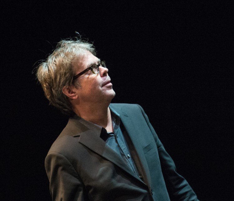 Jonathan Franzen at a 2015 reading for his novel "Purity," which is attracting bidders to develop it as a miniseries.