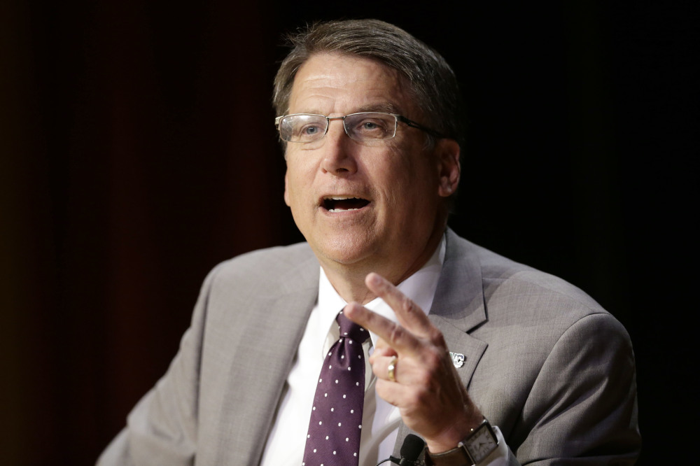 North Carolina Gov. Pat McCrory was among leaders warned by the U.S. Justice Department that the state is in danger of being sued and losing hundreds of millions of dollars in federal funding.