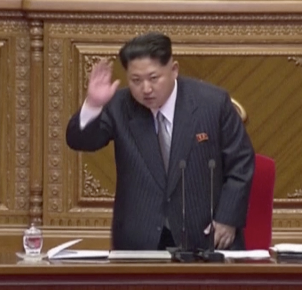 North Korean leader Kim Jong Un said Friday that a January nuclear test and a February satellite launch demonstrate his country's "dignity and power at the highest level."