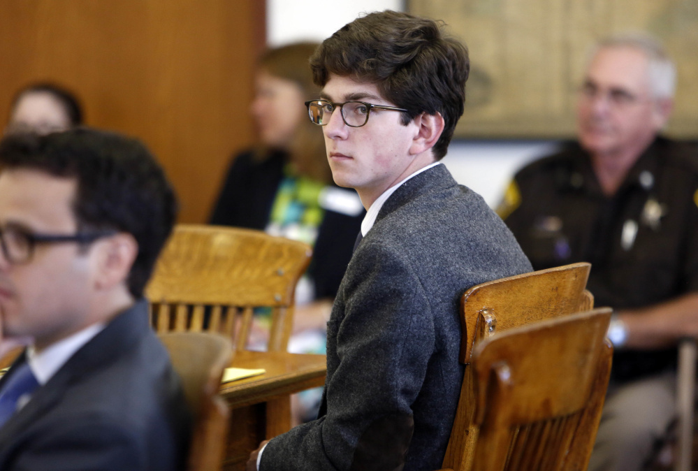 Owen Labrie, a graduate of St. Paul's School in Concord, N.H., is serving a year for sexually assaulting a 15-year-old.