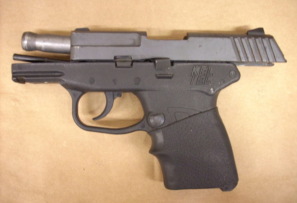 The handgun used in the shooting death of Trayvon Martin is seen this handout photo provided by the State Attorney's Office on May 17, 2012.  Courtesy State Attorney's Office/Handout via REUTERS   ATTENTION EDITORS - THIS IMAGE WAS PROVIDED BY A THIRD PARTY. EDITORIAL USE ONLY - RTX2DZTQ